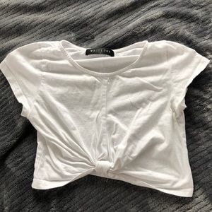 White Fox Boutique “All She Needs” Knot Tee